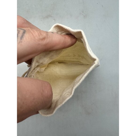 Brighton Art & Soul Drawstring Jewelry Pouch Bag With Wood Beads READ - Picture 7 of 7